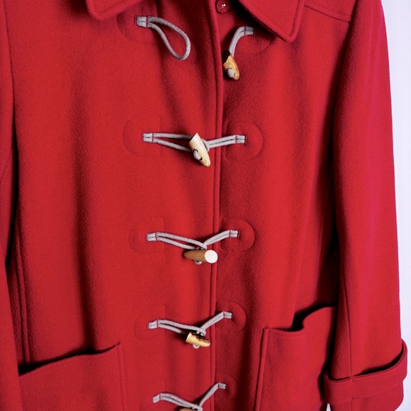 J. Crew size M Pea Coat Wool Blend - Picture 2 of 8